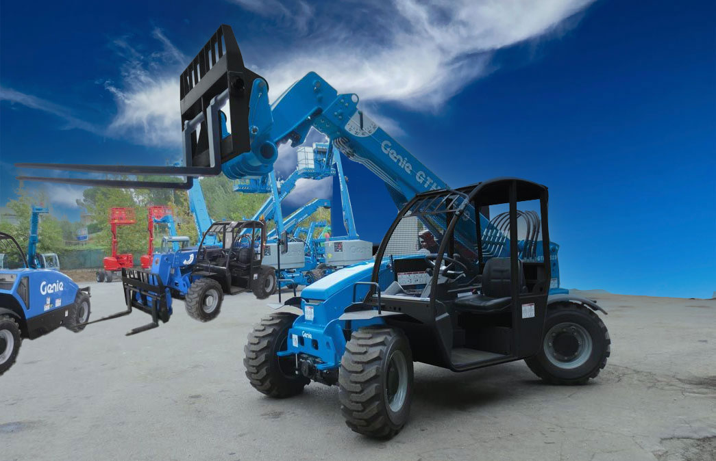 Small Reach Forklift Rentals in DFW or anywhere you need a Forklift or heavy equipment delivered in Texas.